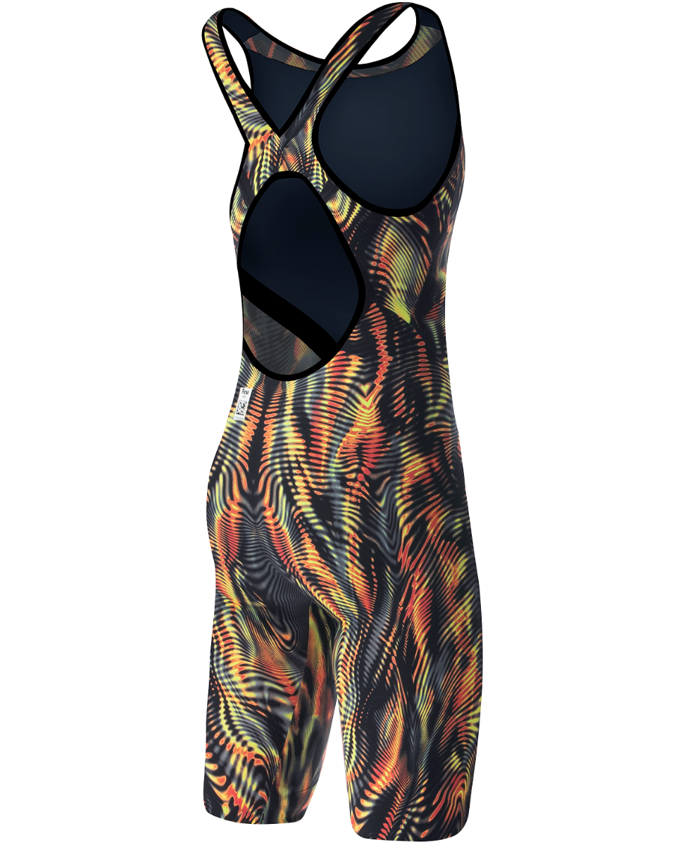 Стартовий костюм TYR Women’s Venzo™ Genesis Open Back Swimsuit, Оранжевый, 34, INFERNO