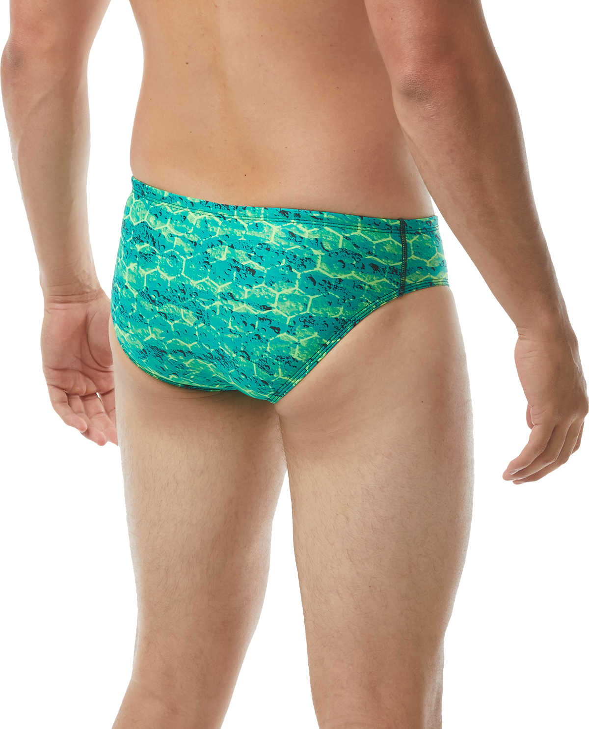 Чоловічі плавки TYR Men's Agran Racer, Зелений, 36, Green