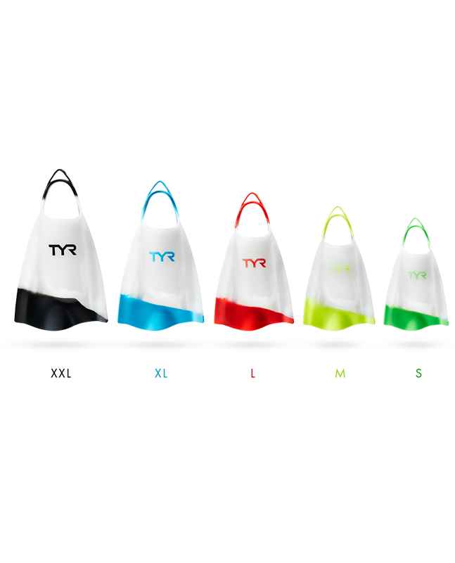 Ласти короткі TYR Hydroblade Fins, Green, S, Green