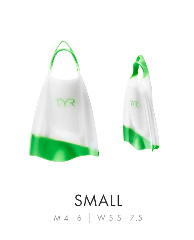 Ласти короткі TYR Hydroblade Fins, Green, S, Green