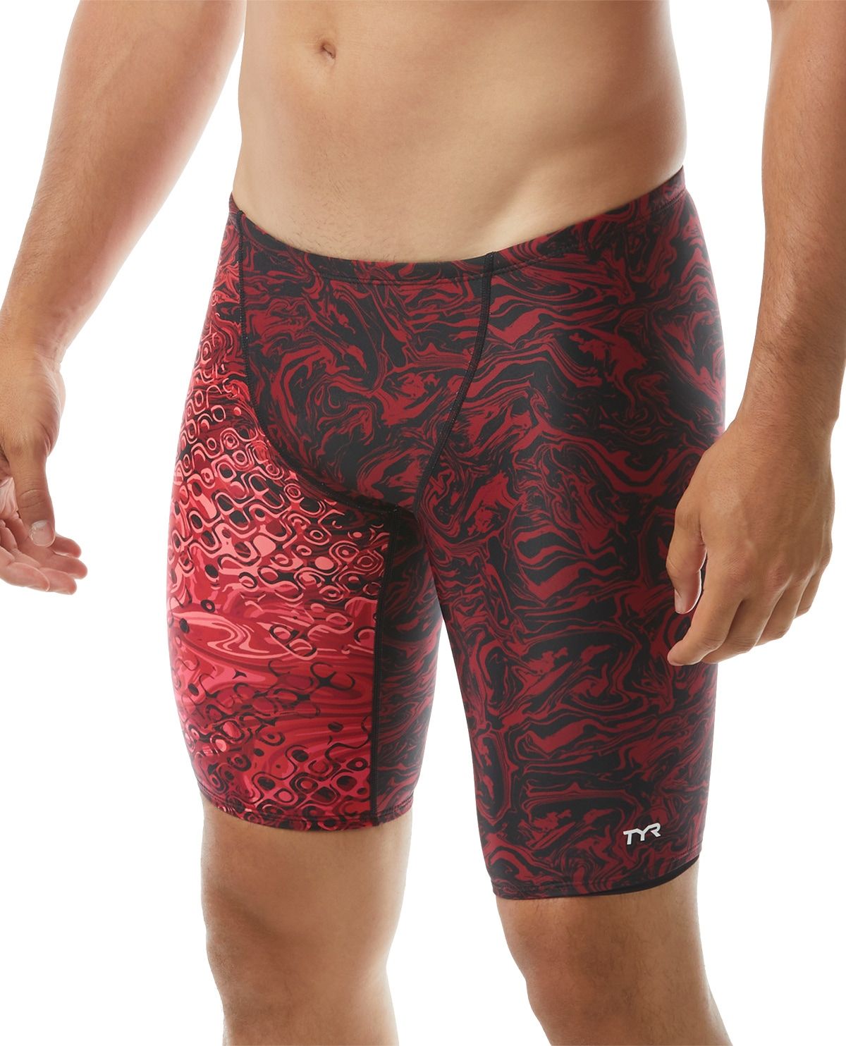 Чоловічі плавки-джаммери TYR Men’s Chroma Jammer, Червоний, 34, Red
