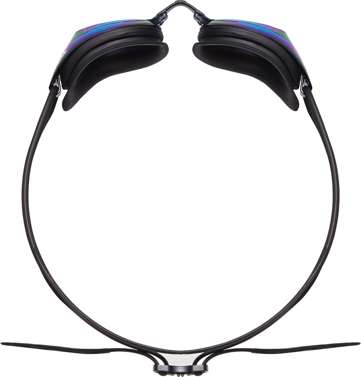 Окуляри TYR Black Hawk Racing Mirrored, Gold/Metal Rainbow/Black