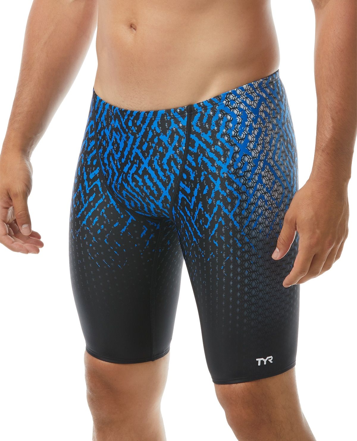 Чоловічі плавки-джаммери TYR Men’s Odyssey Jammer, Синий, 36, Blue
