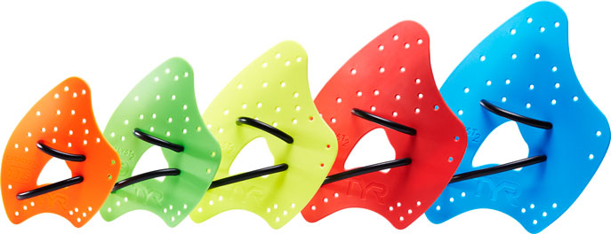 Лопатки для плавання TYR Catalyst 2 Paddles, Red, M, Красный