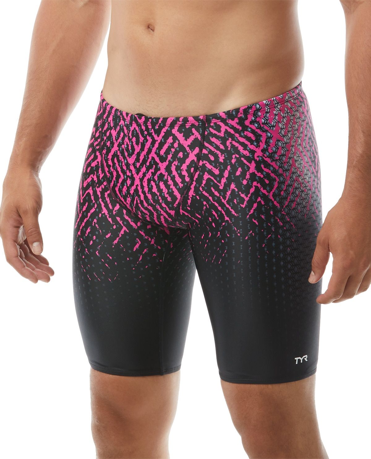 Чоловічі плавки-джаммери TYR Men’s Odyssey Jammer, Рожевий, 32, Pink
