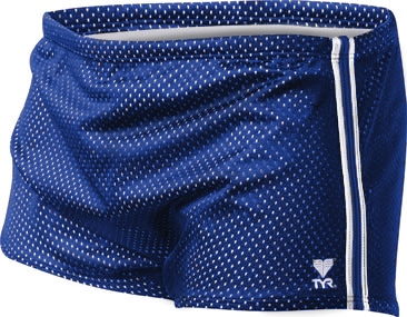 Чоловічі плавки TYR Men’s Poly Mesh Trainer, Navy, 28, Navy