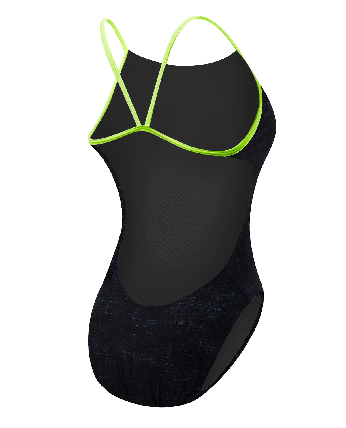 Купальник TYR Training Sandblasted Womens Cutoutfit, Чорный, 36, Black