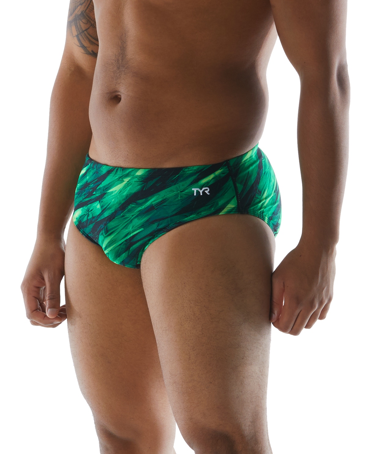 Чоловічі плавки TYR Men's Vitric Racer, Green, 26, Green