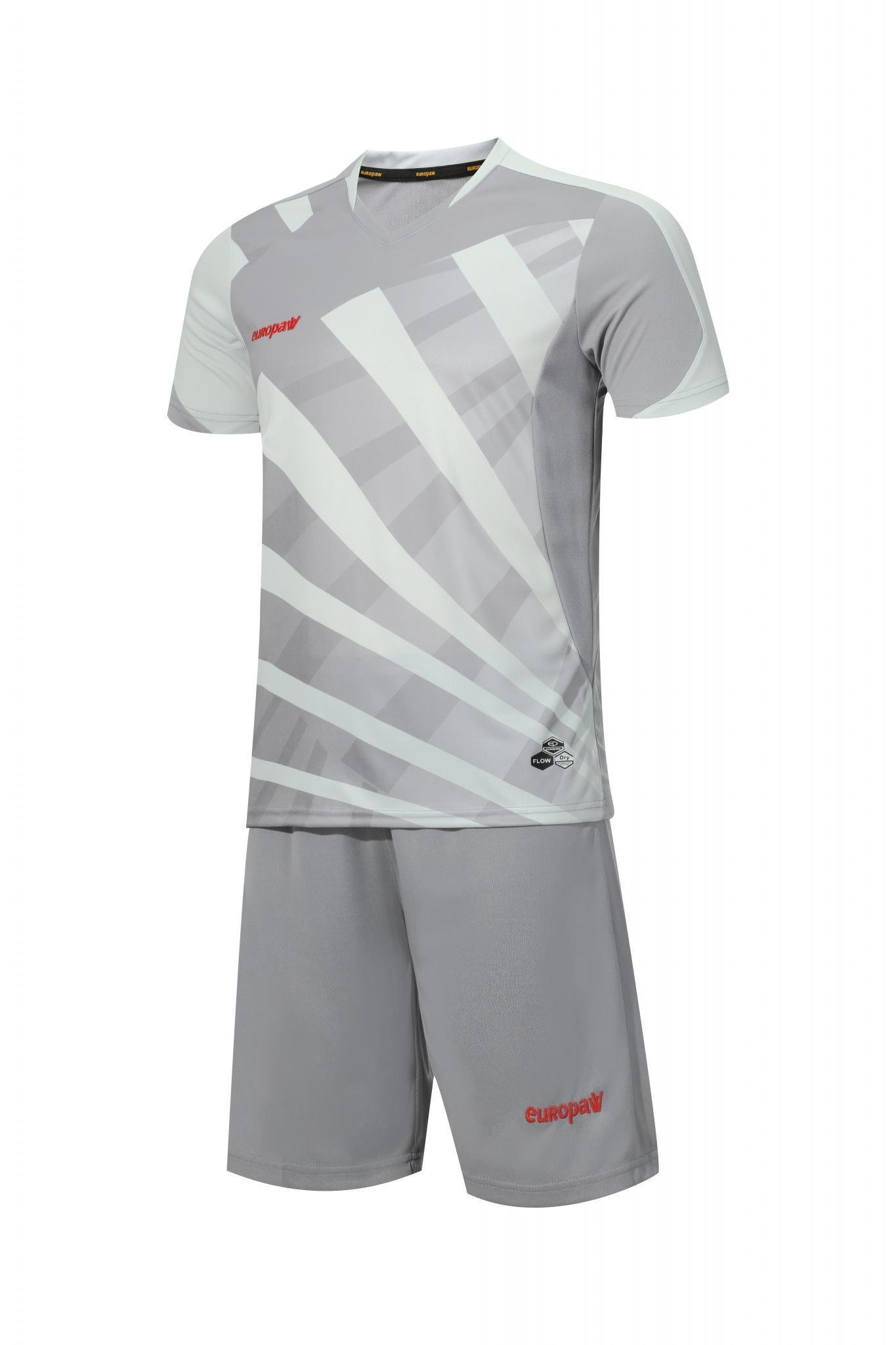 Футбольная форма Europaw 023 т.серо-серый [S] фото товара