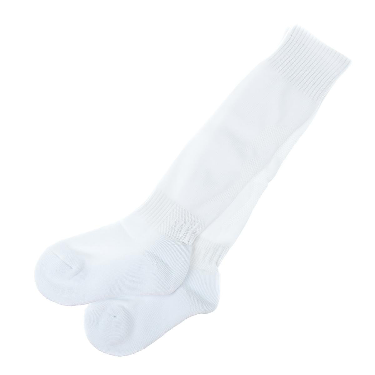 Гетры футбольные Europaw детские ET-011 белые [30-35] фото товара