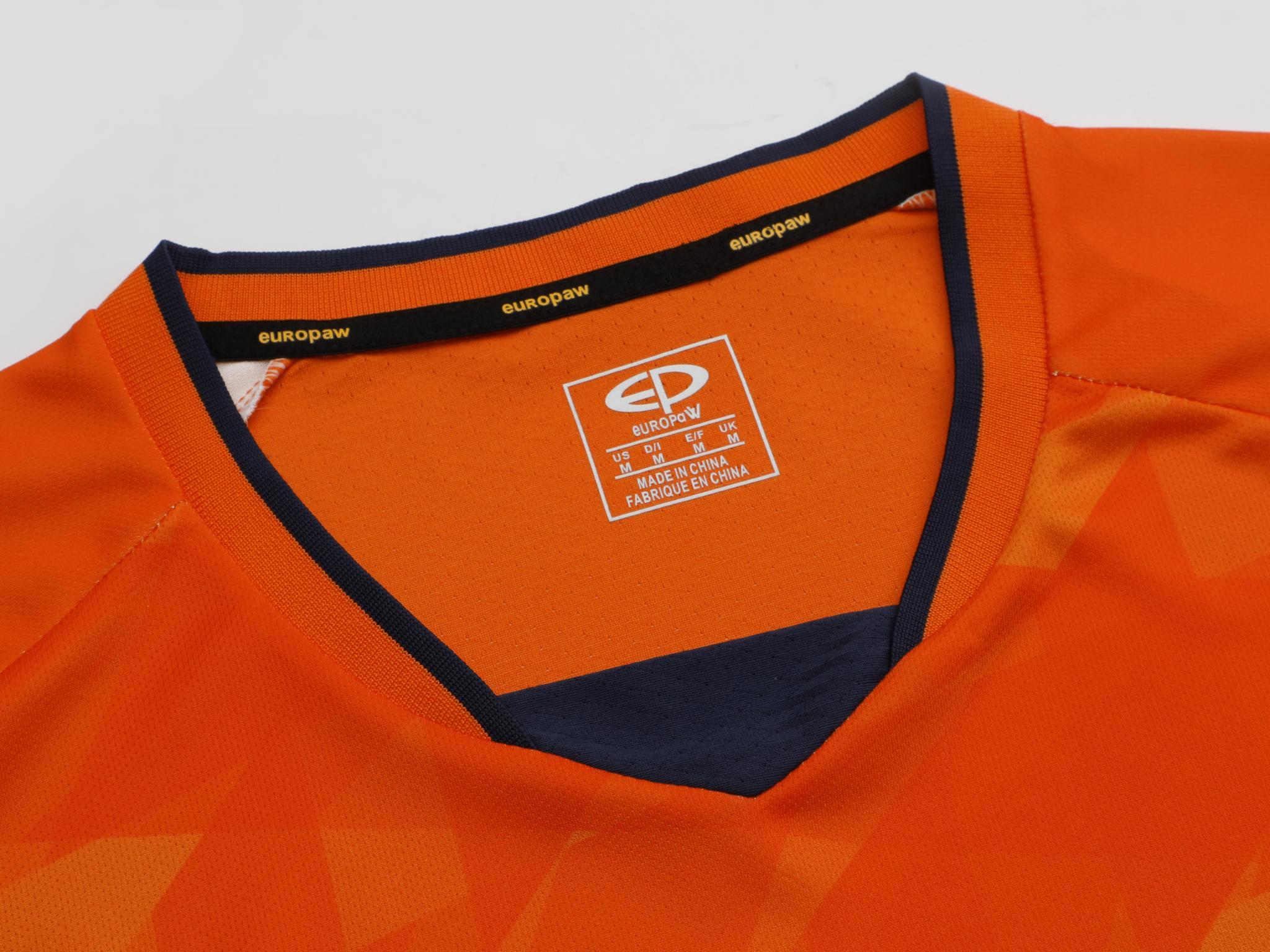 Футбольная форма Europaw 025 оранжево-т.синяя [S] фото товара