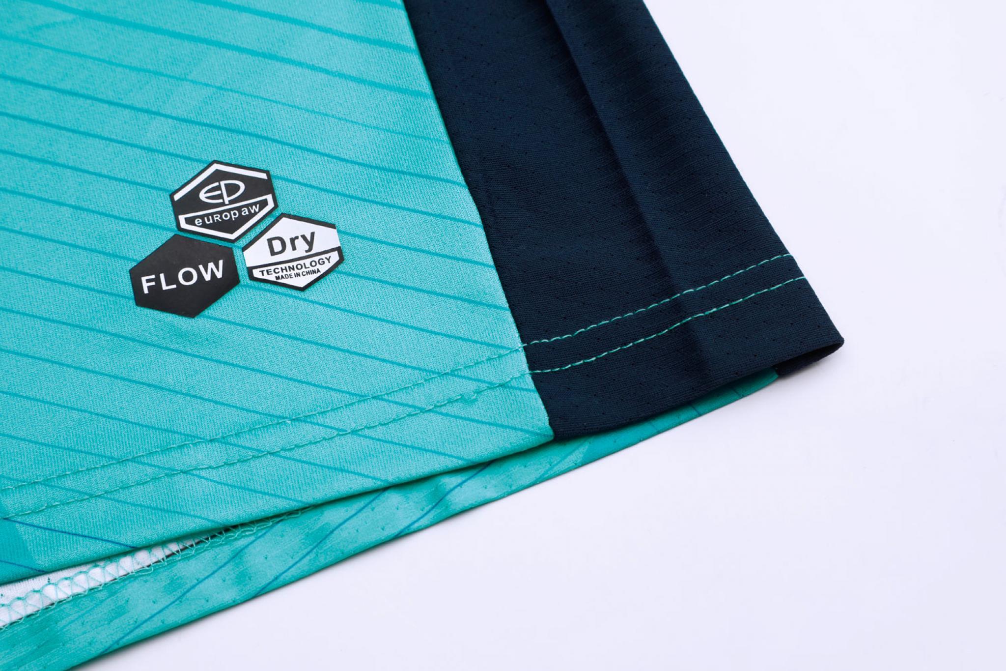 Футбольная форма Europaw 025 бирюзово-т.синяя [S] фото товара