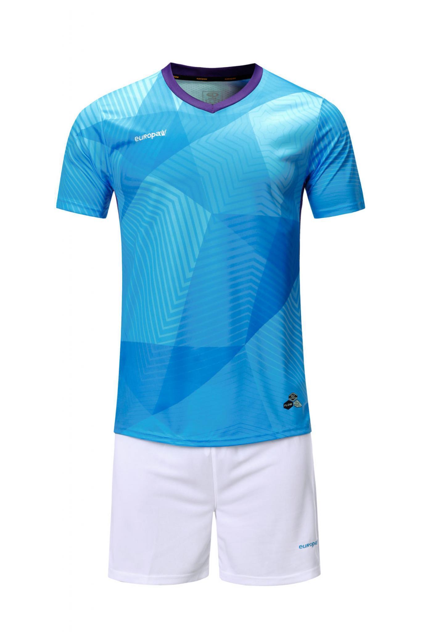 Футбольная форма Europaw 025 голубо-белая [S] фото товара