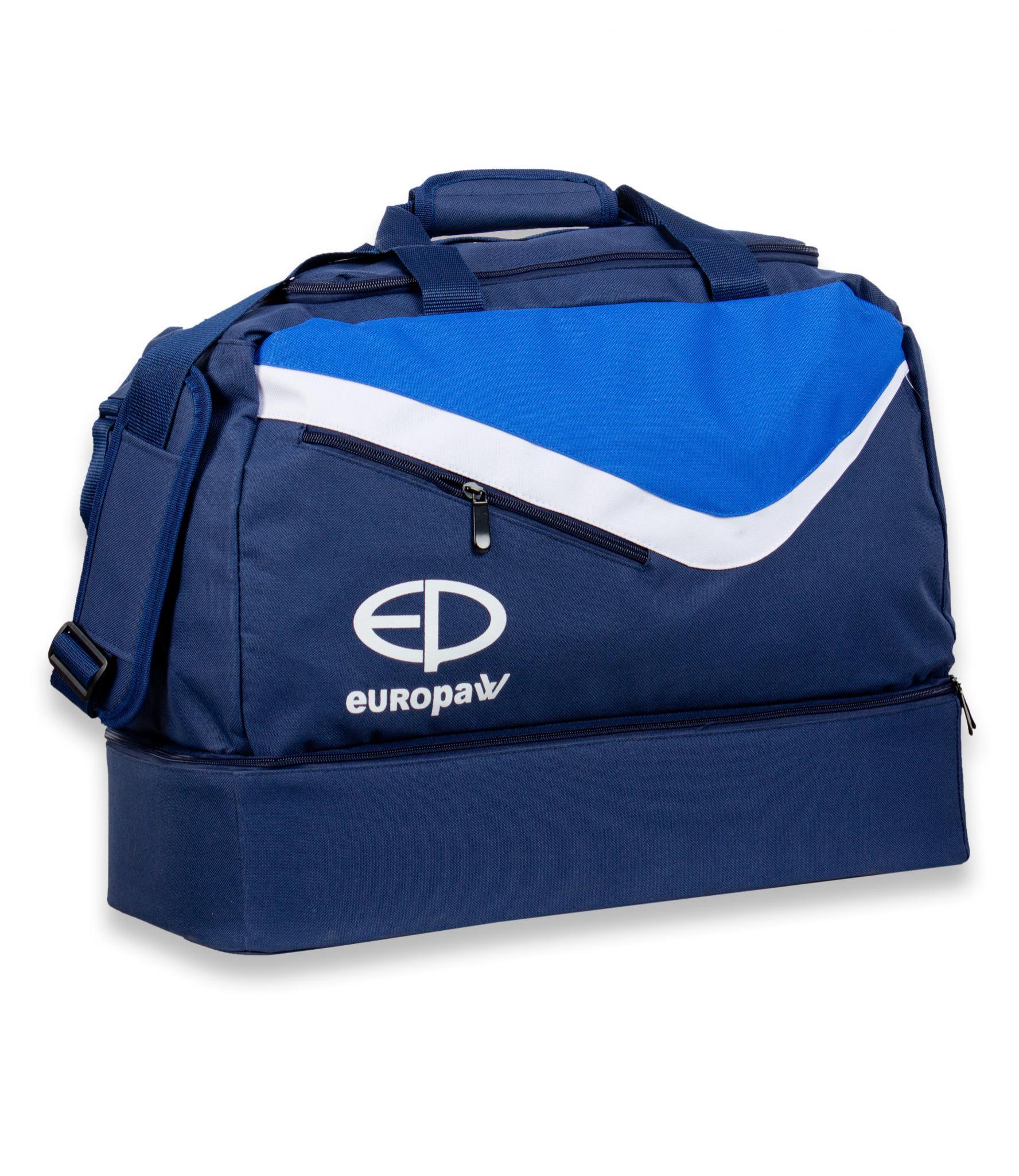 Сумка спортивная Europaw TeamLine т.сине-синяя фото товару