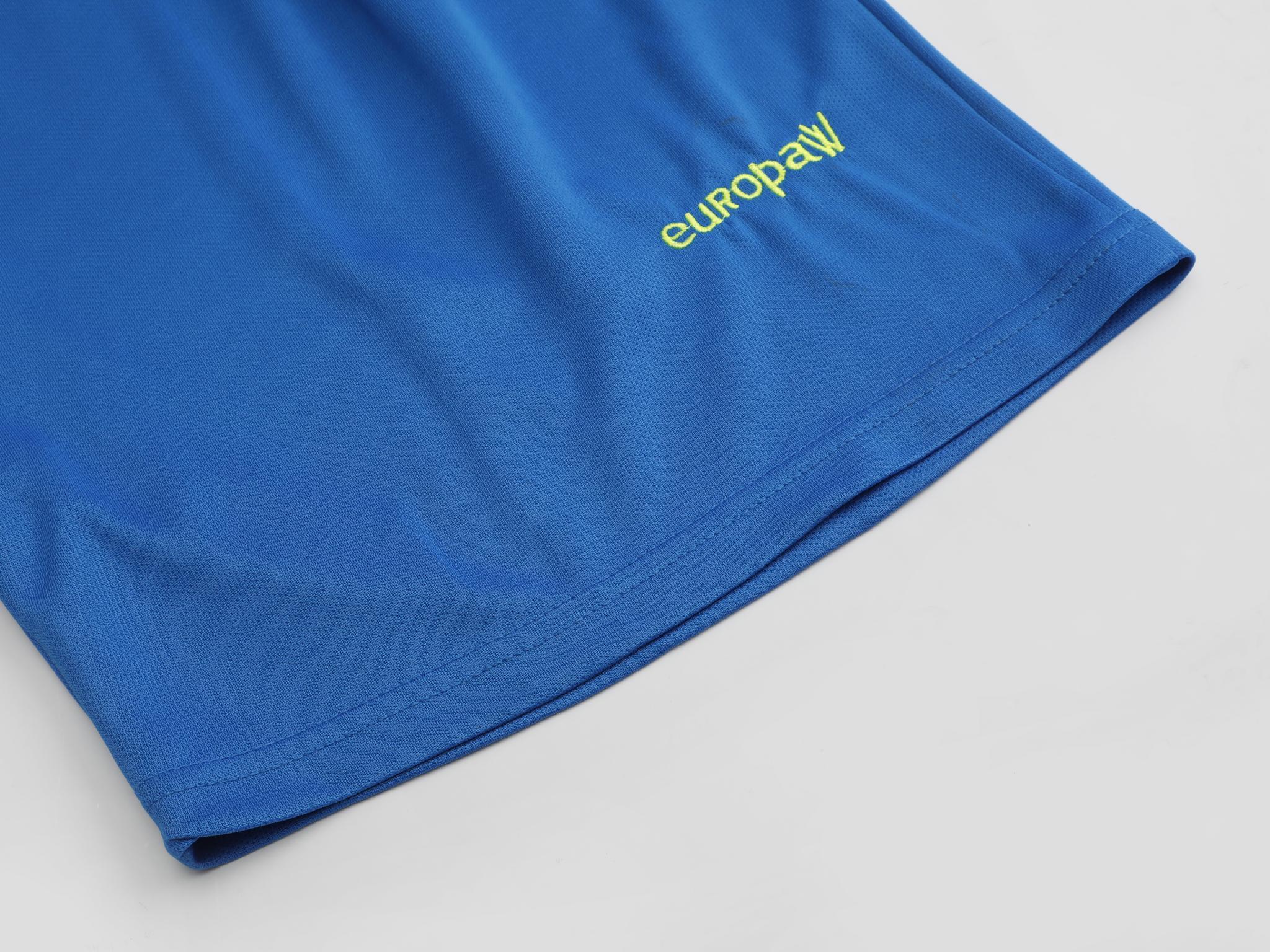 Футбольная форма детская (kid) Europaw 026 сине-салатовая [2XS] фото товару