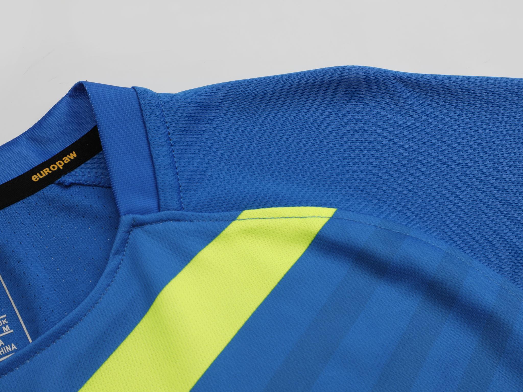 Футбольная форма детская (kid) Europaw 026 сине-салатовая [2XS] фото товару