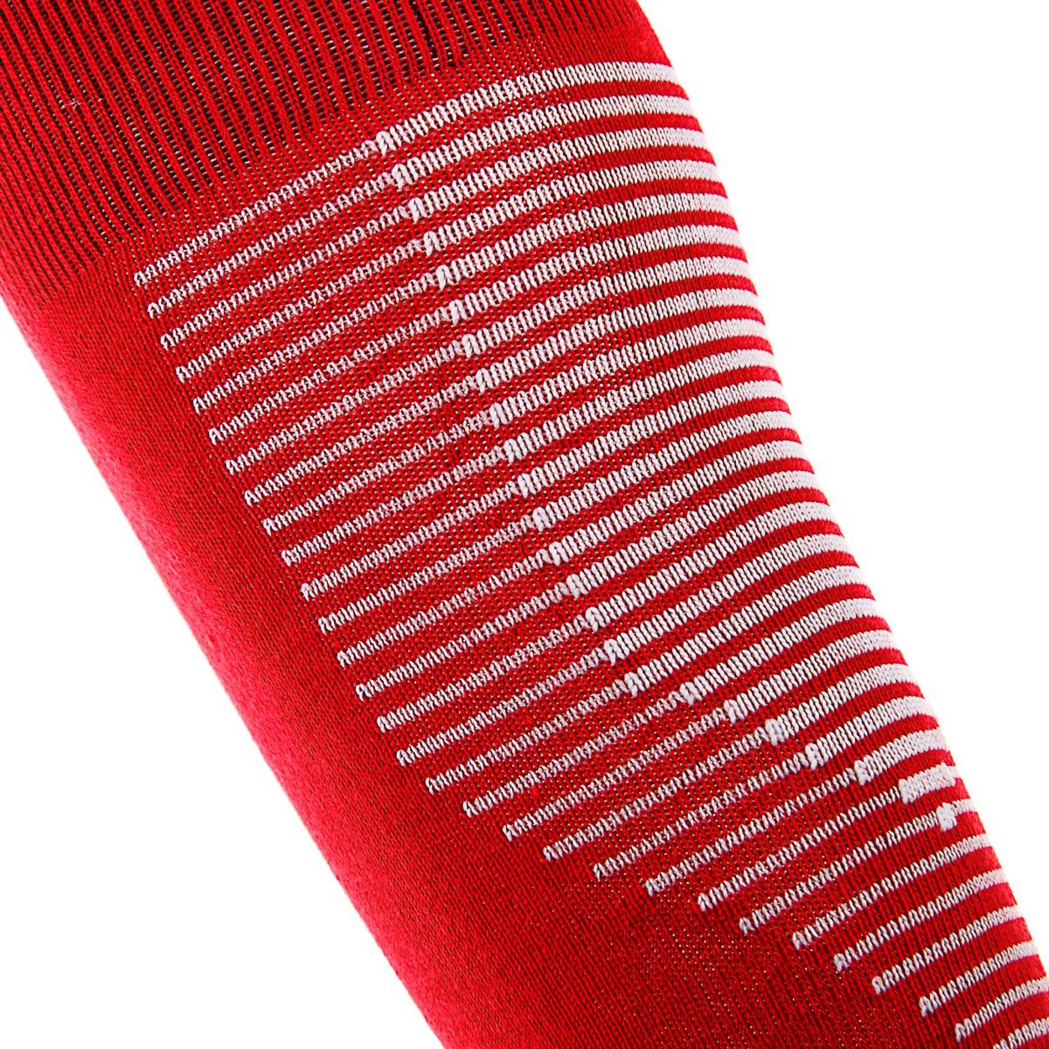 Гетры футбольные Europaw1701-  красно-белые [40-44] фото товару