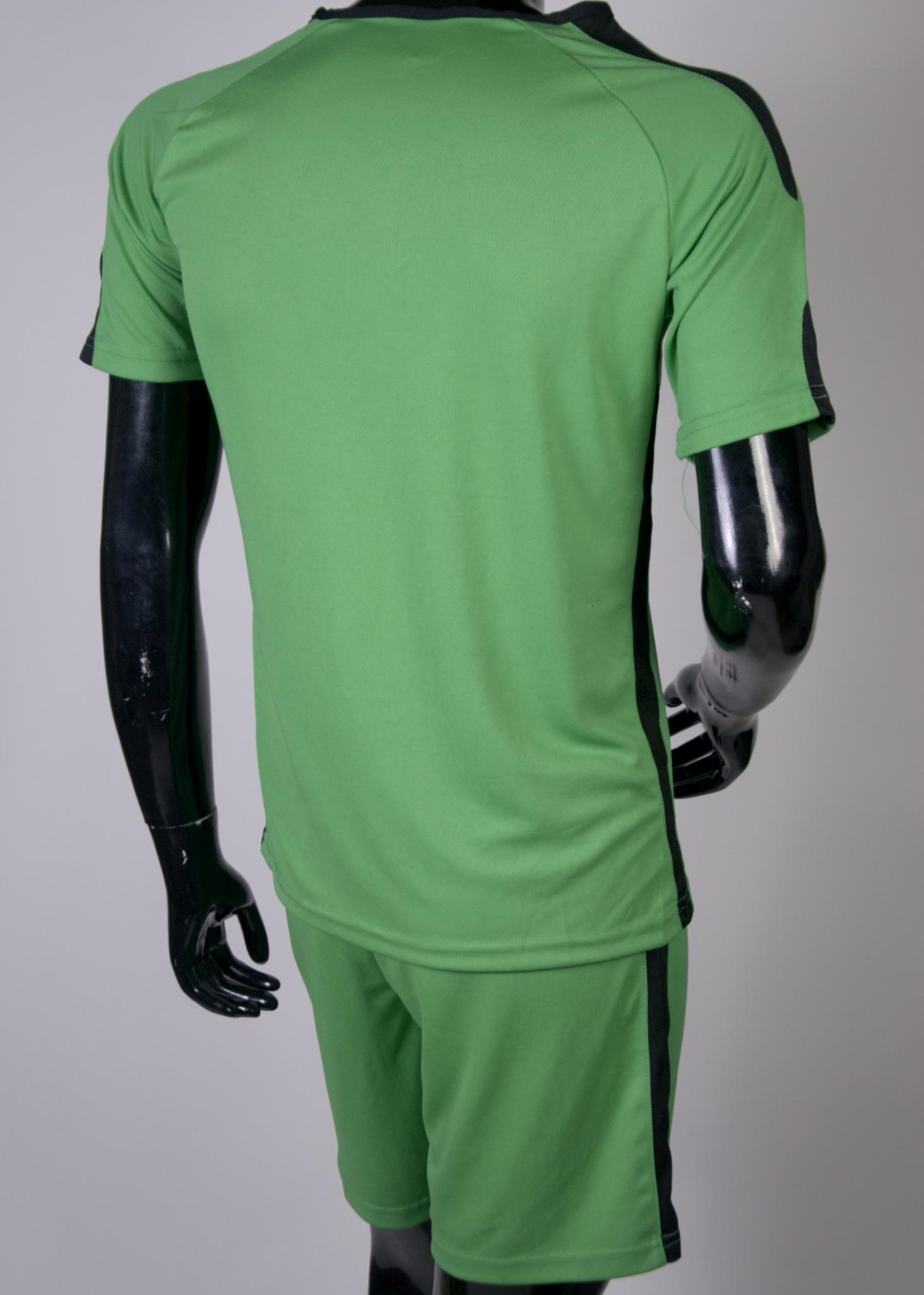 Футбольная форма Europaw 009 зелено-черная [L] фото товару
