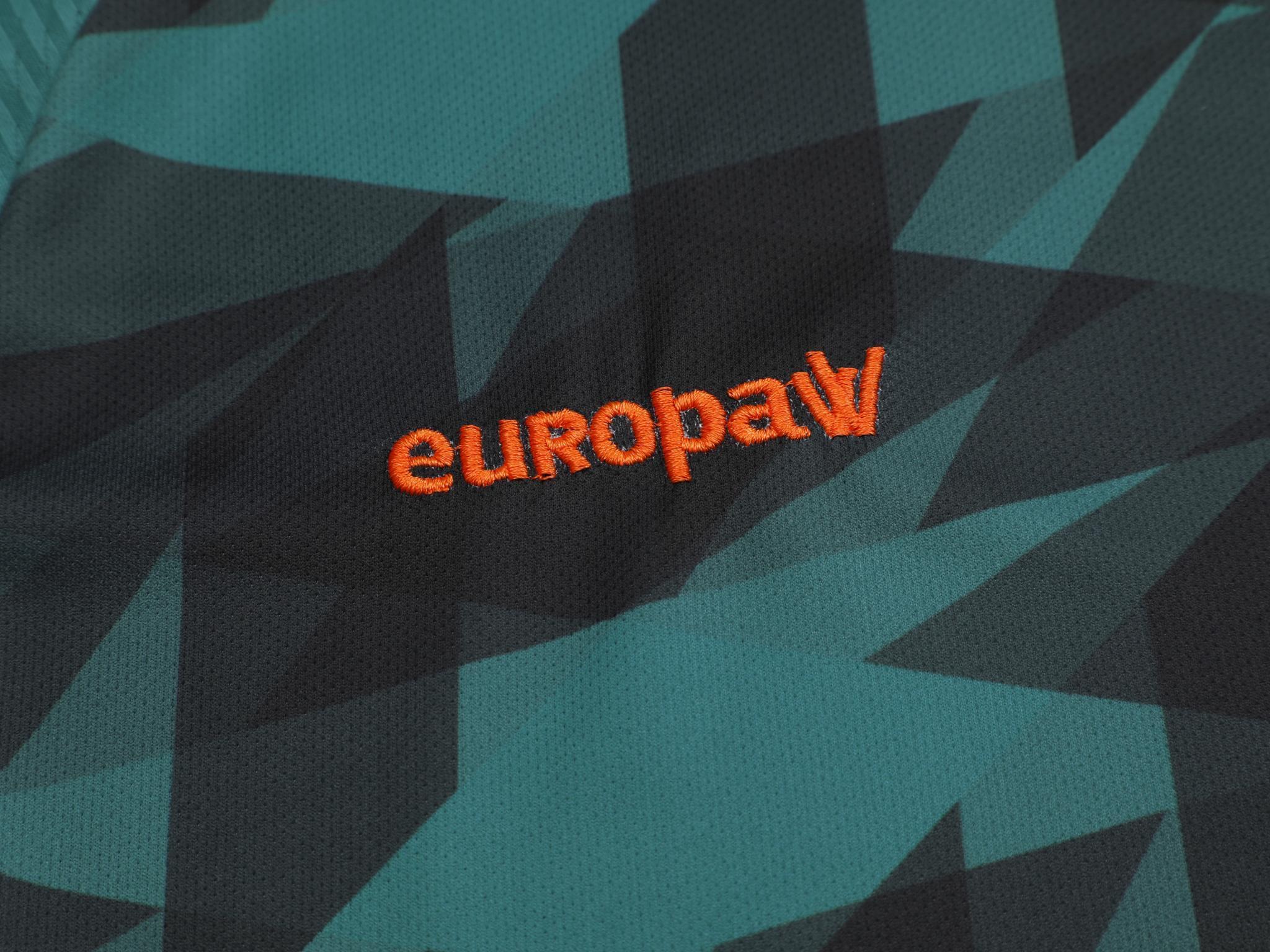 Футбольная форма Europaw 027 т.зелено-оранжевая [S] фото товару