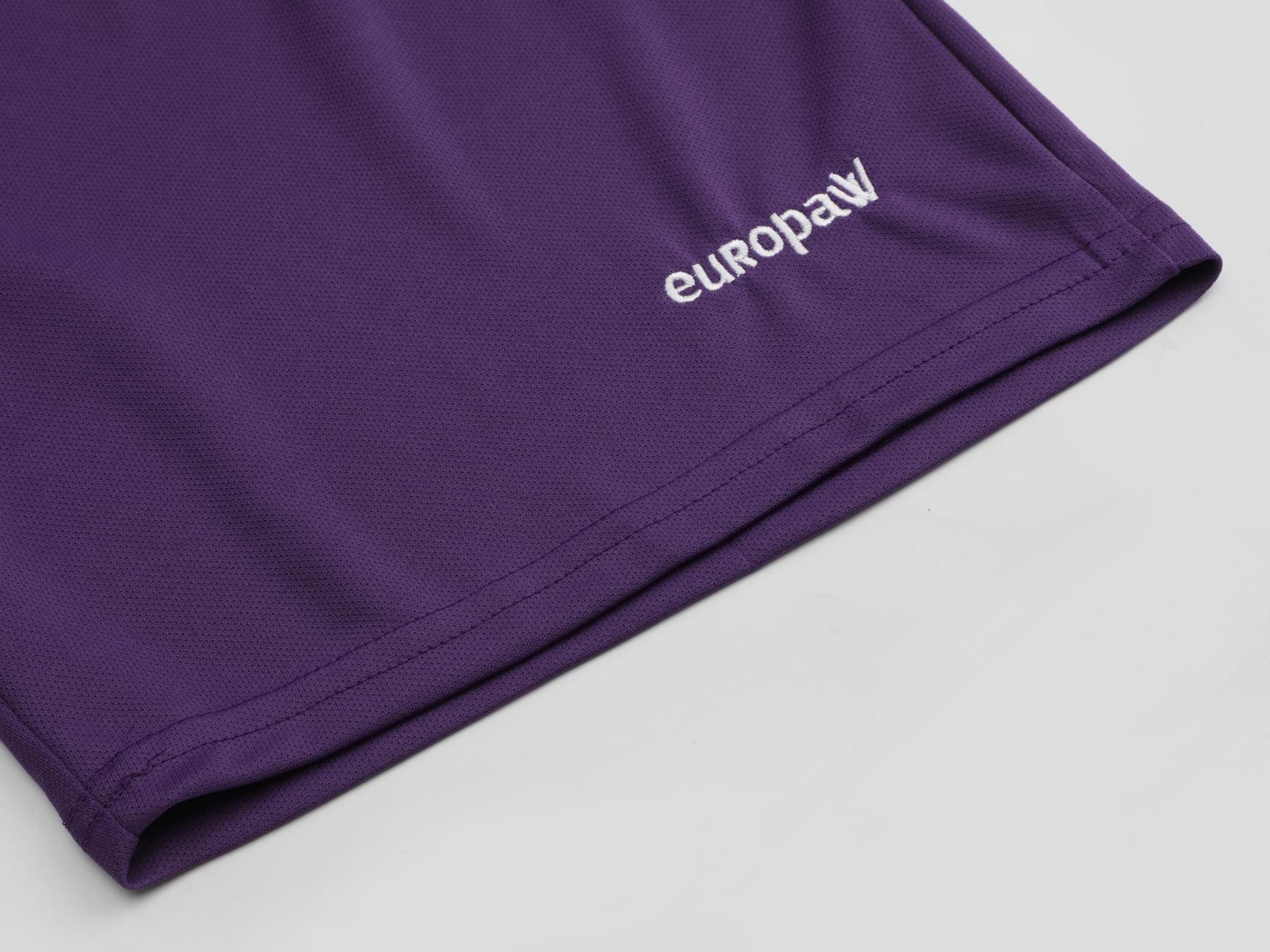 Футбольная форма Europaw 027 фиолетово-коралловая [S] фото товару