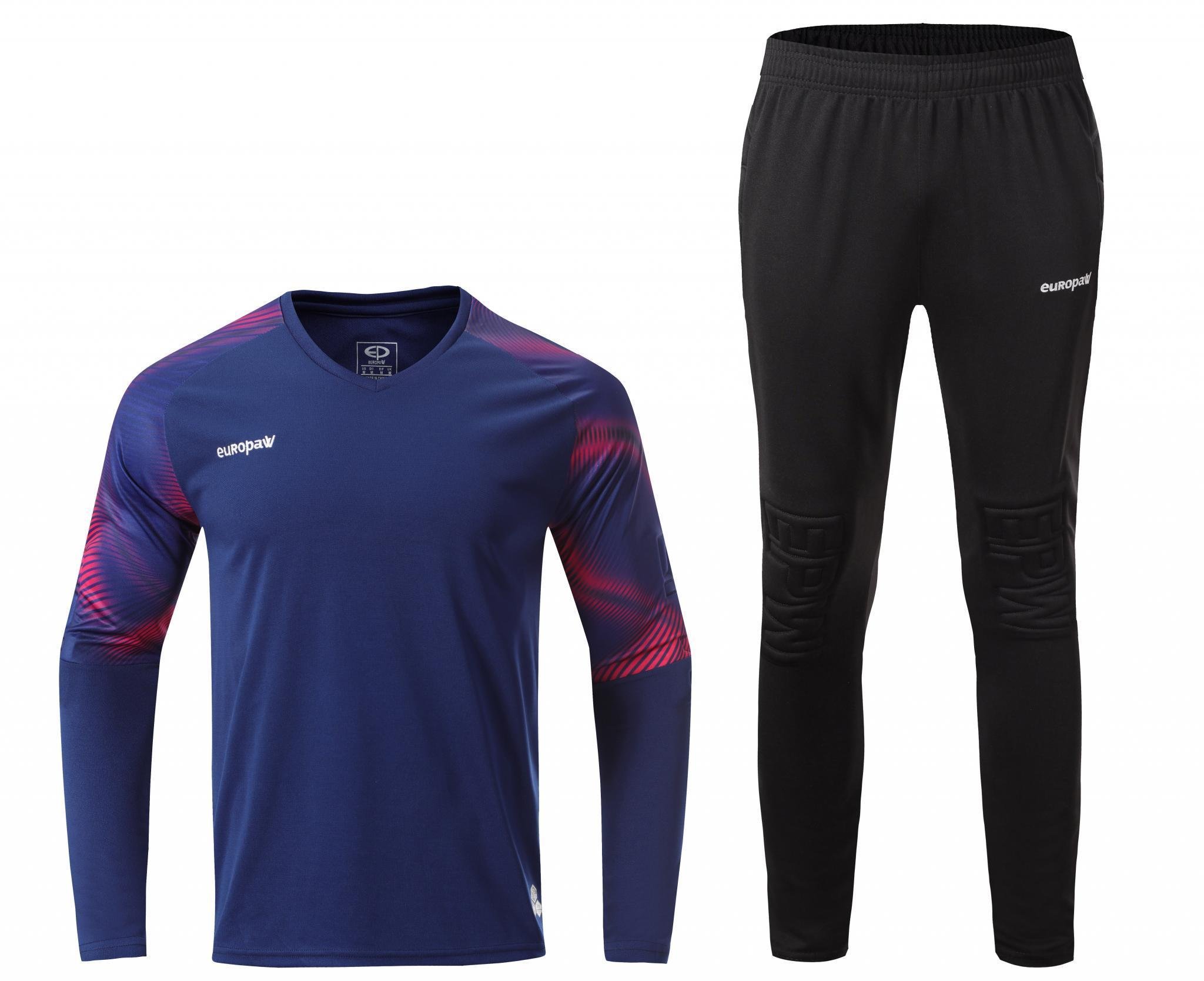 Комплект Вратарской формы Europaw 20 т.синий [XL] фото товару