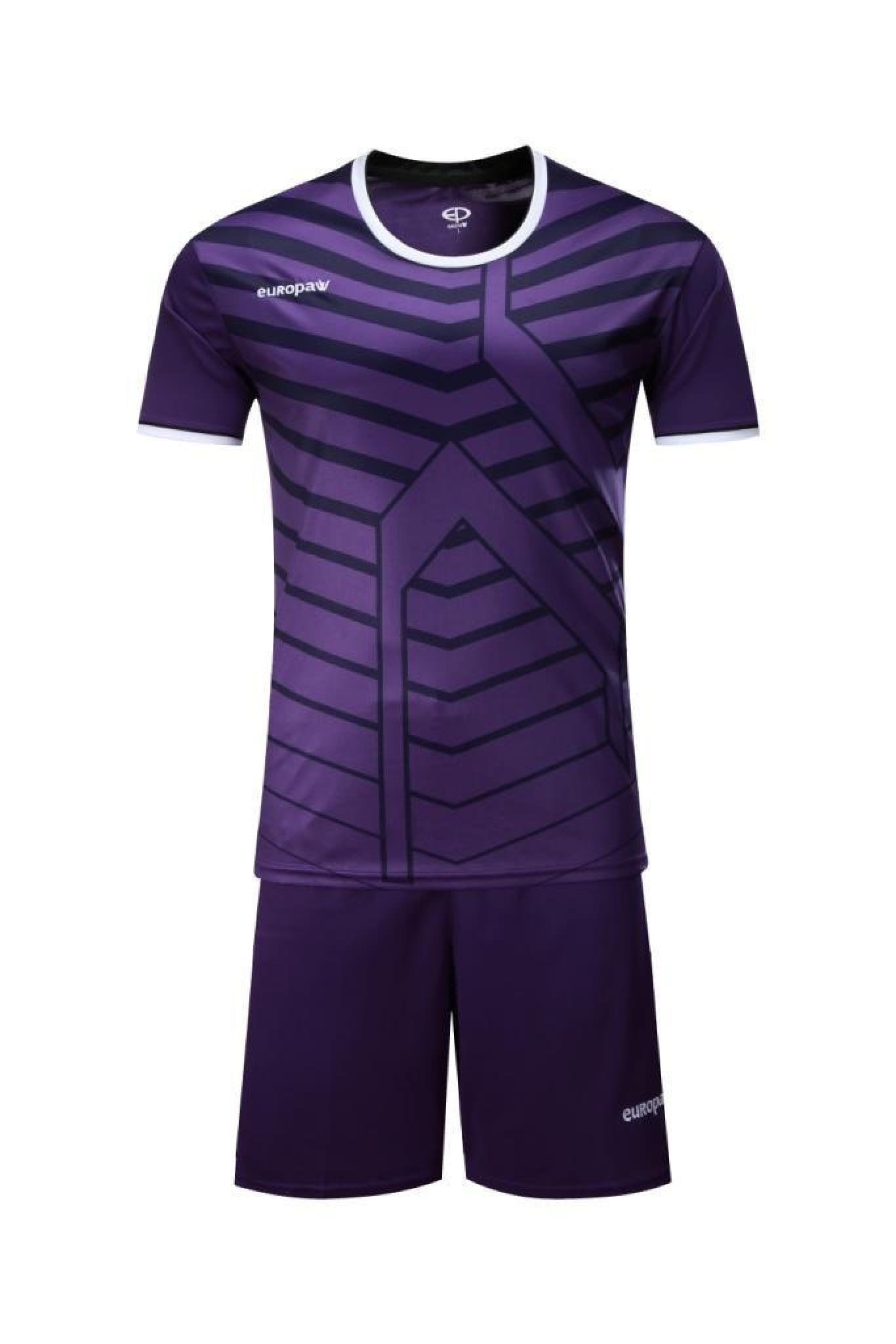 Футбольная форма Europaw 015 фиолетовая [4XS] фото товару