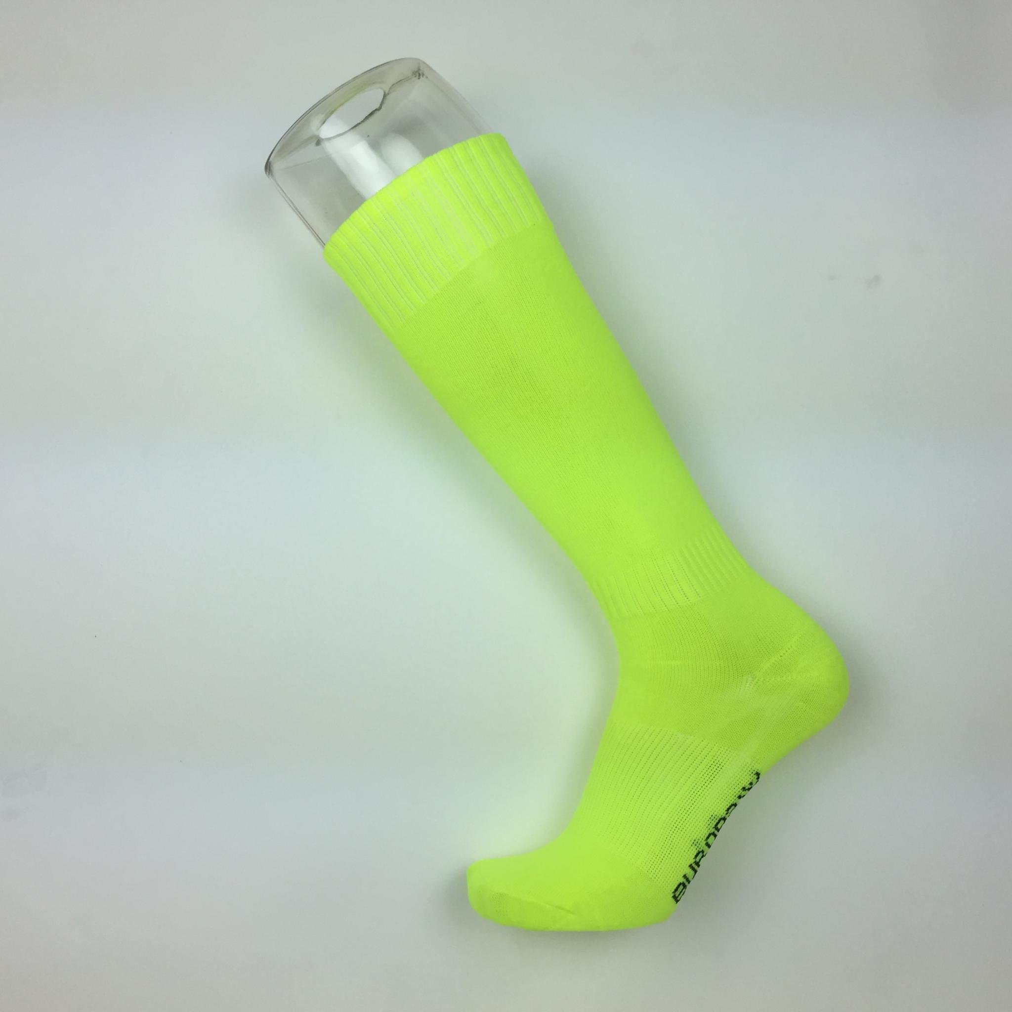 Гетры футбольные Europaw детские салатовые [35-38] фото товару