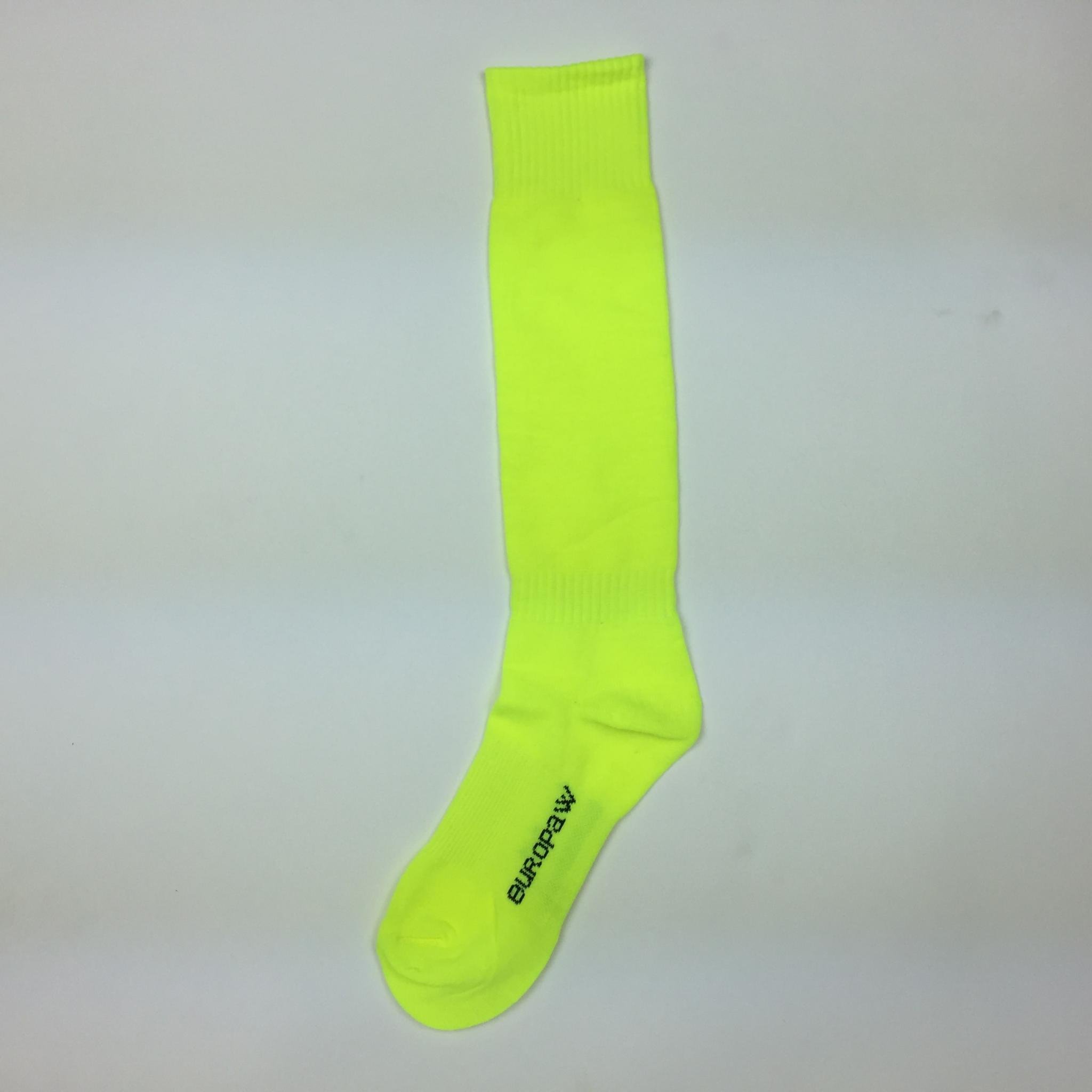 Гетры футбольные Europaw детские салатовые [35-38] фото товару