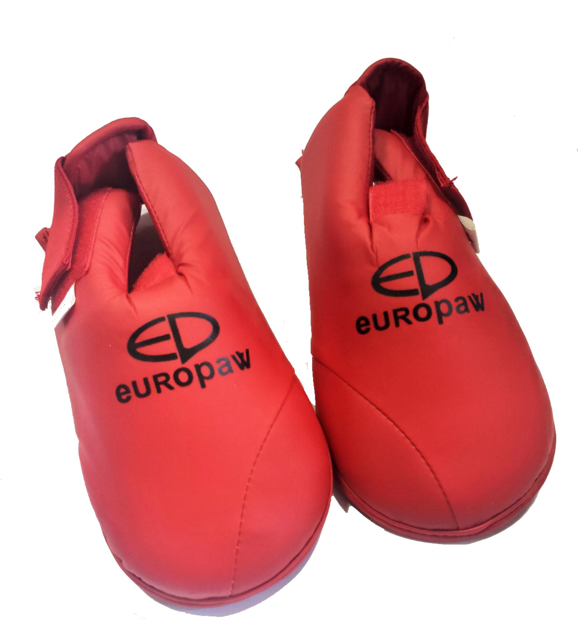 Футы для каратэ стопа красные [S] фото товару