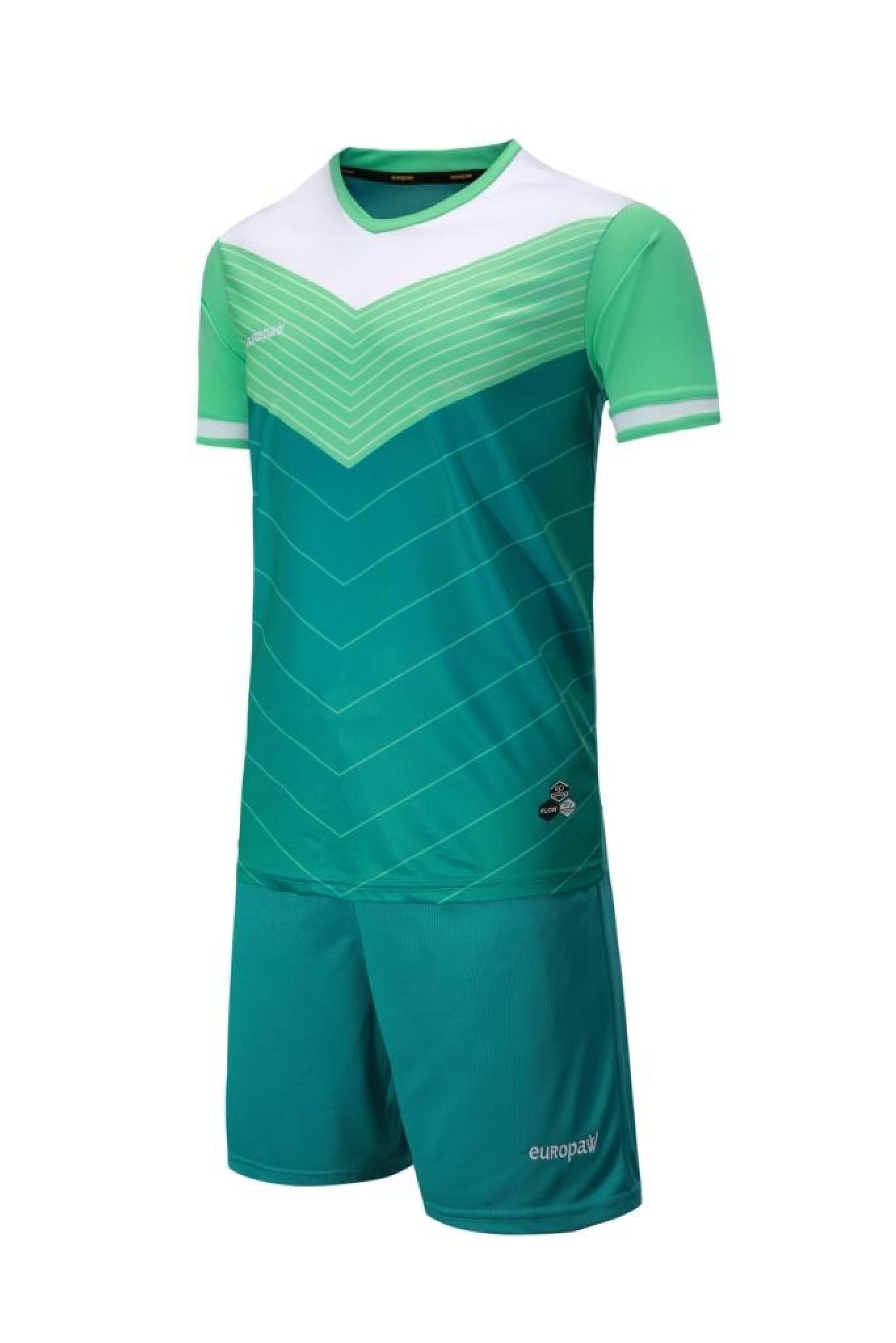 Футбольная форма Europaw 019 бирюзовая [S] фото товару