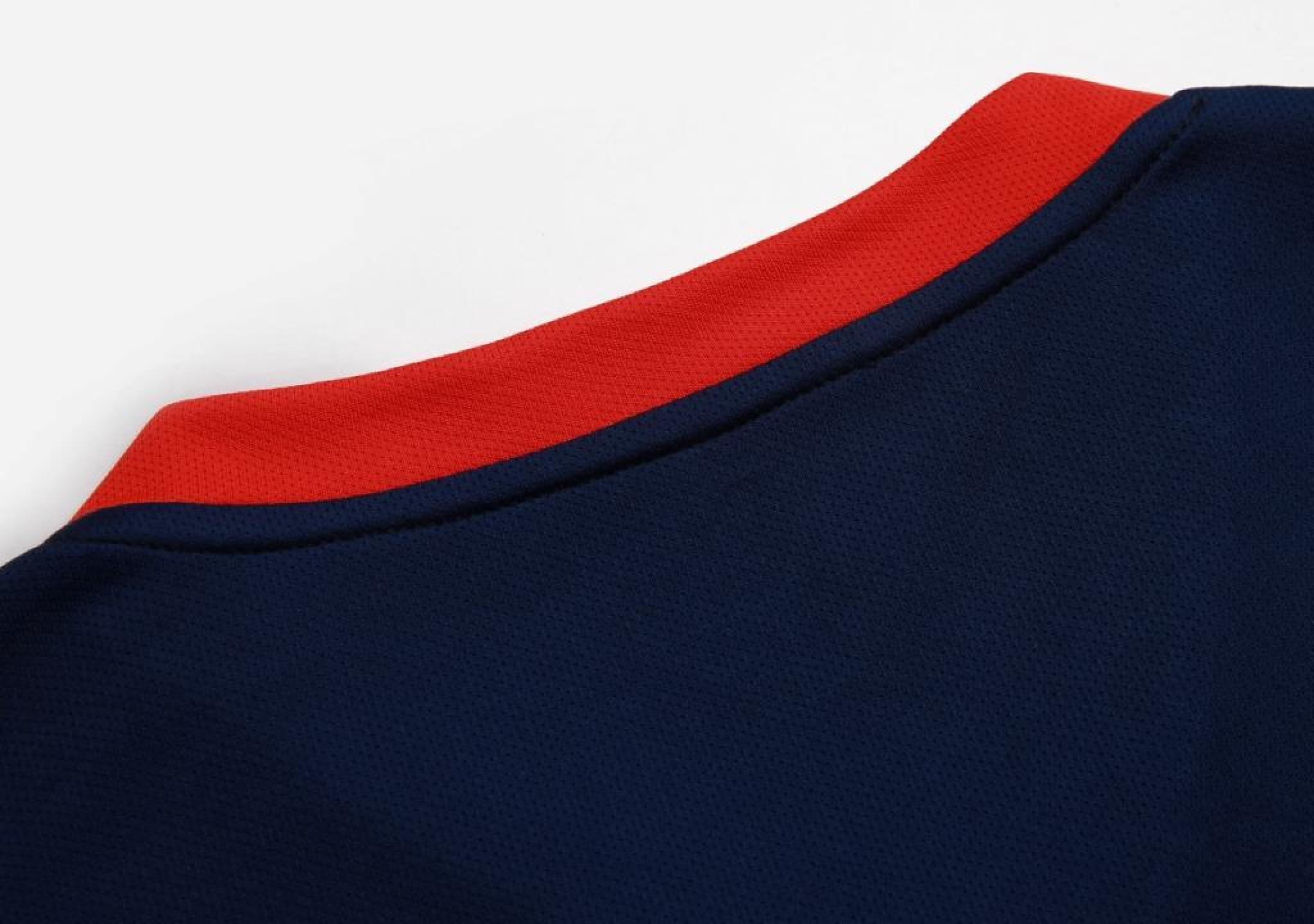 Футбольная форма Europaw 019 т.сине-красно-оранжевая [S] фото товару