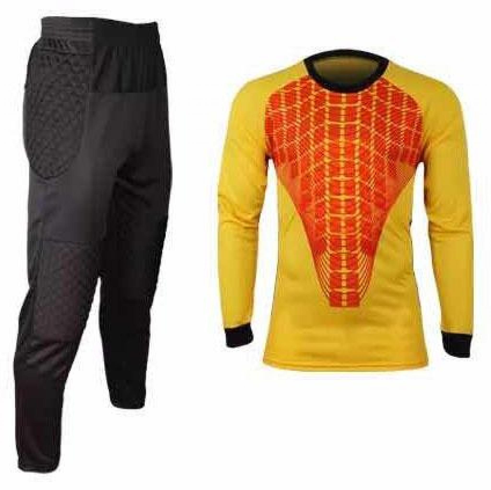 Вратарская форма 18 желтая р.48 [L] фото товару