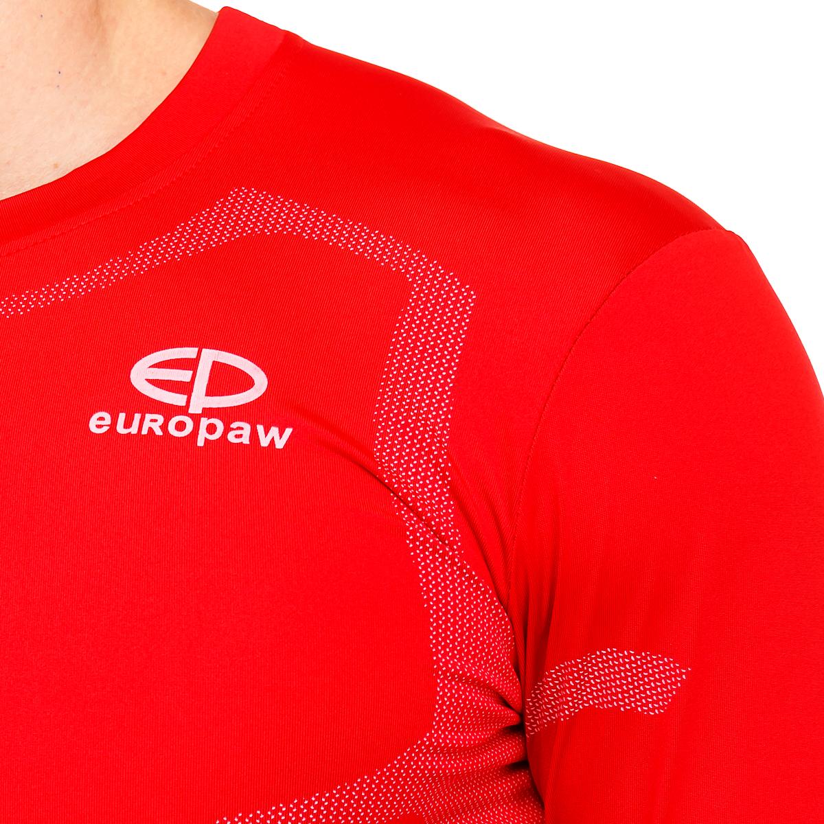 Футболка компрессионная Europaw ls top красная [XS] фото товару