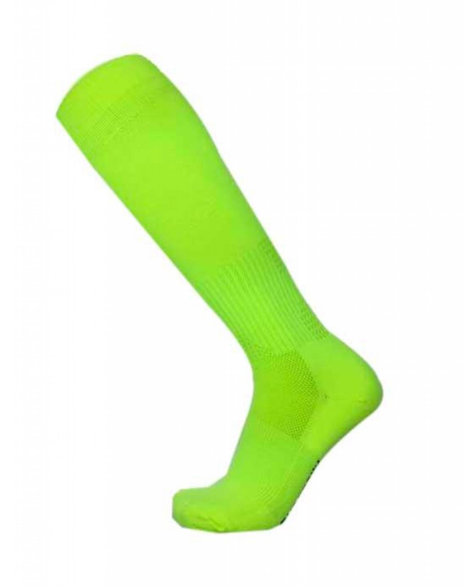 Гетры футбольные Europaw салатовые с трикотажным носком [41-45] фото товару