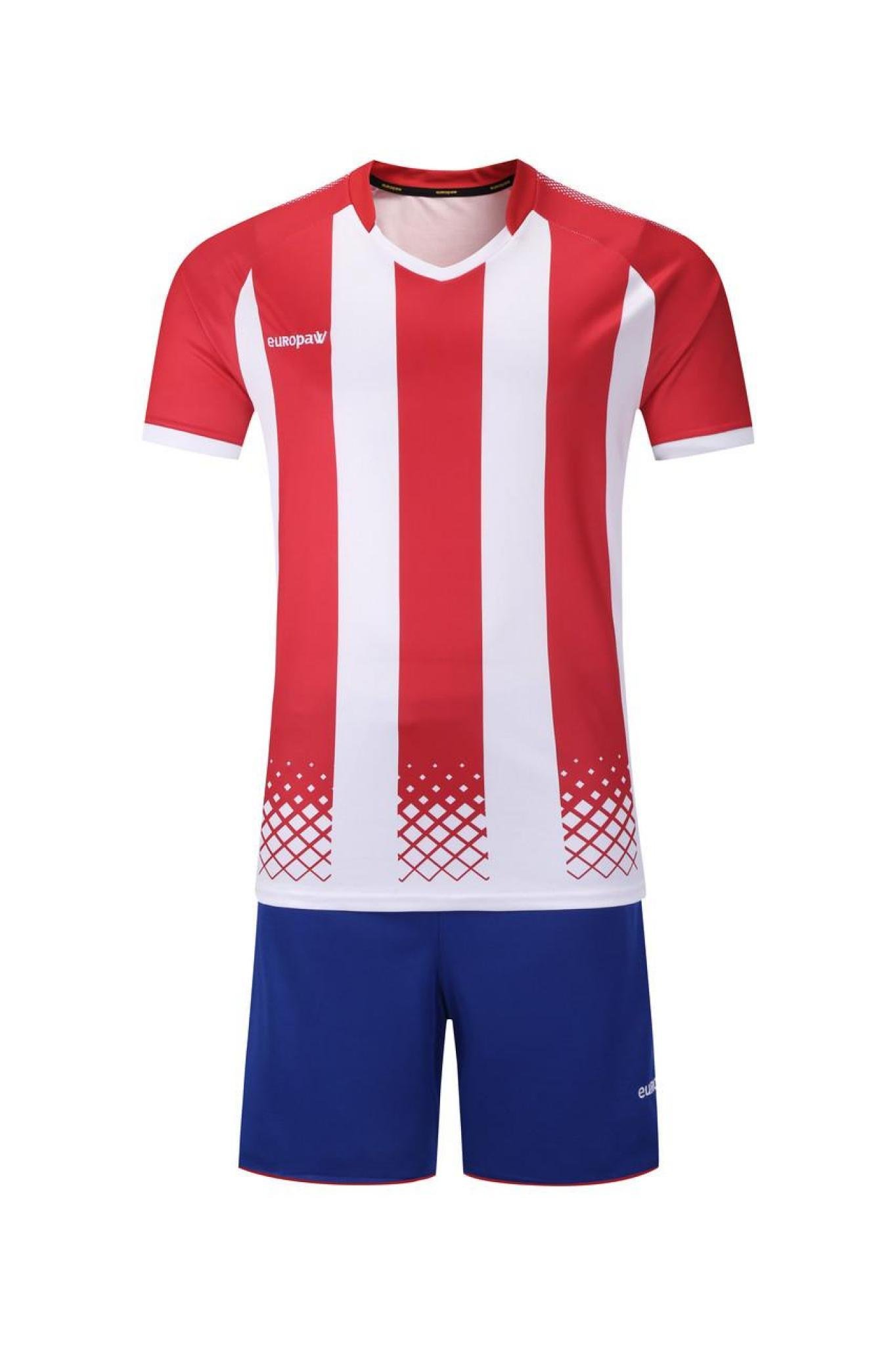 Футбольная форма Europaw 020 красно-белая [S] фото товара