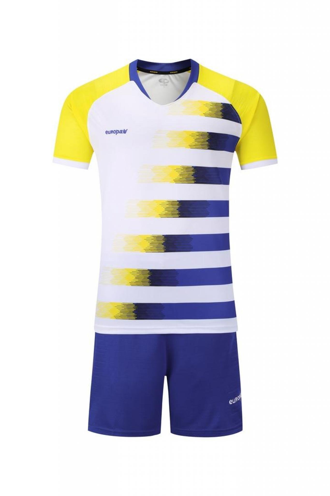 Футбольная форма Europaw 021 сине-желтая [S] фото товару