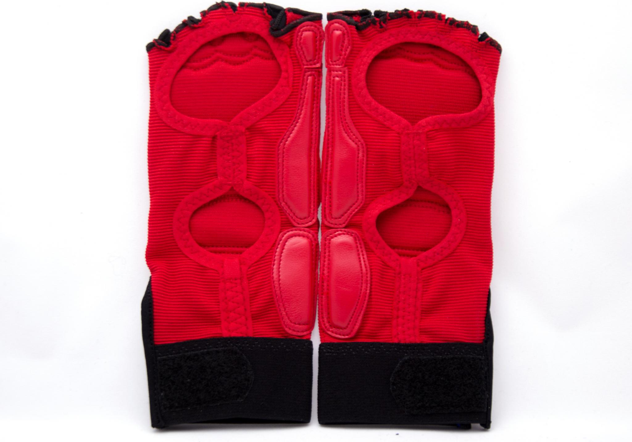 Защита стоп для тхэквондо красные 210-220 фото товару