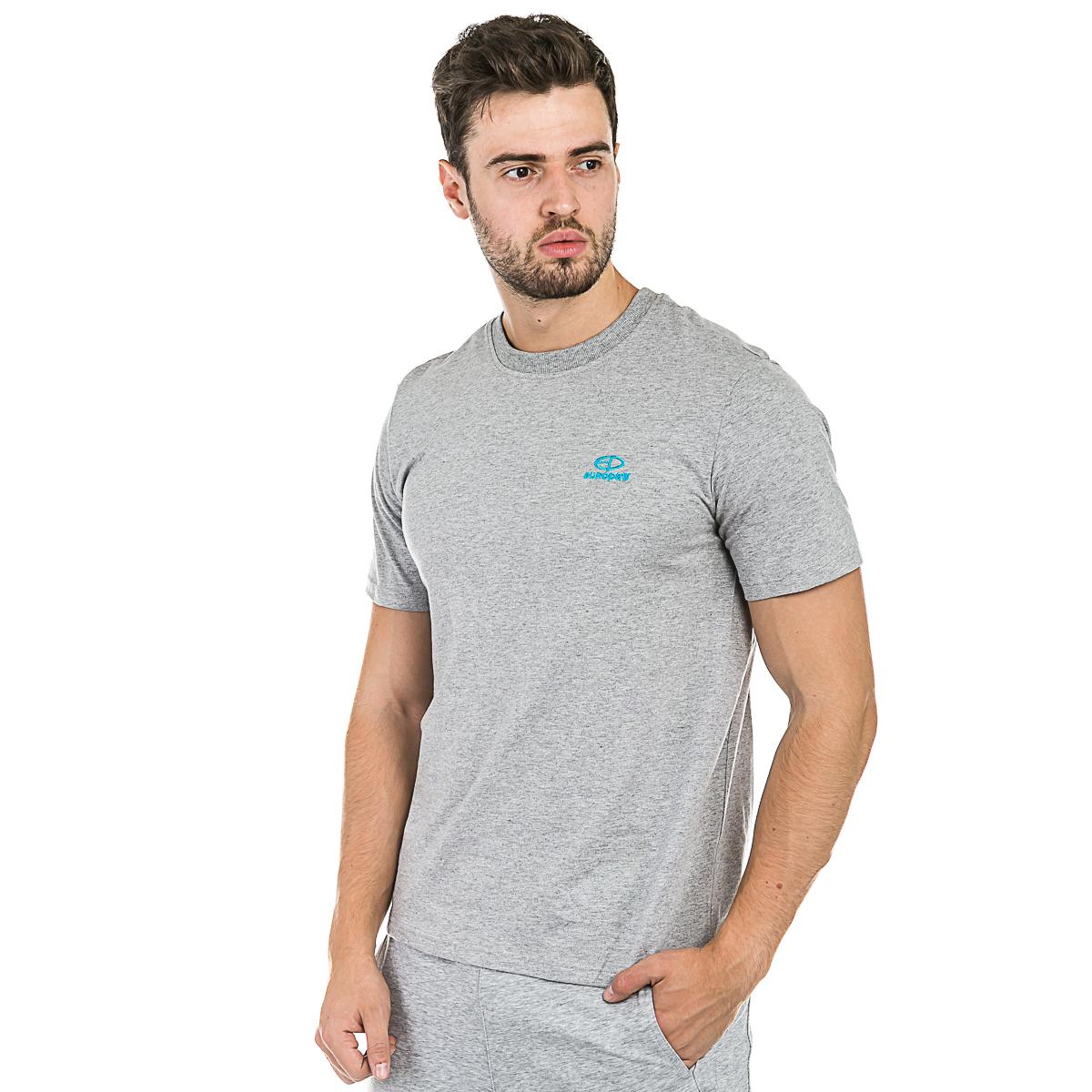 Футболка трикотажная Europaw 15 серая [XL] фото товару