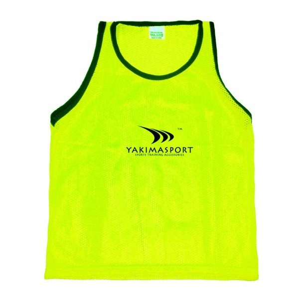 Манишка Yakimasport тренировочная салатовая Sr фото товару