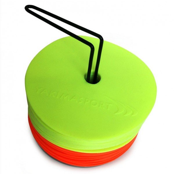 Фишки Yakimasport набор плоских кругов-маркеров фото товару