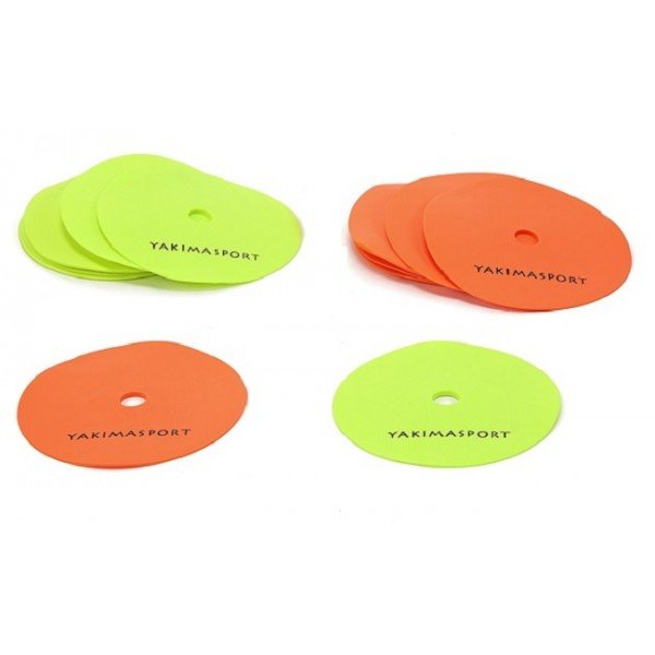 Фишки Yakimasport плоские набор кругов-маркеров фото товару